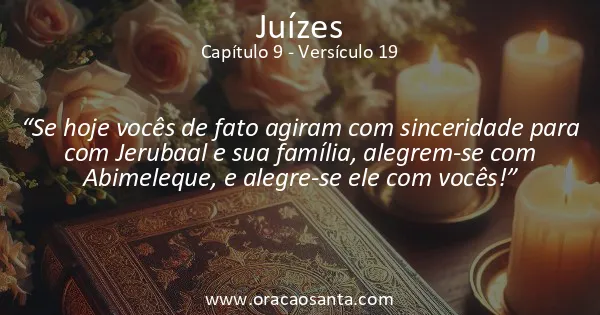 Juízes 9:19