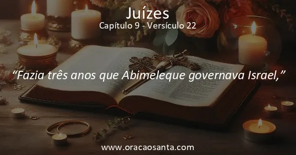Juízes 9:22