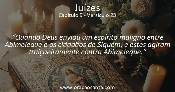 Juízes 9:23