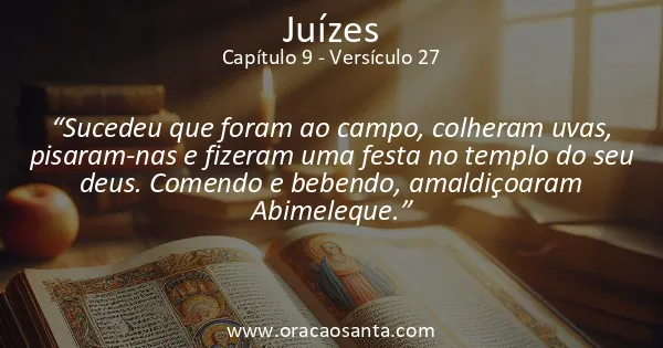 Juízes 9:27