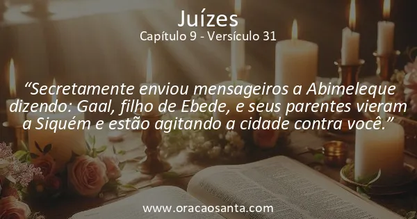 Juízes 9:31