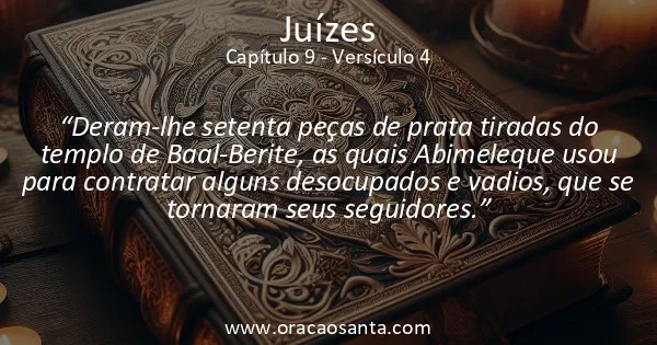 Juízes 9:4