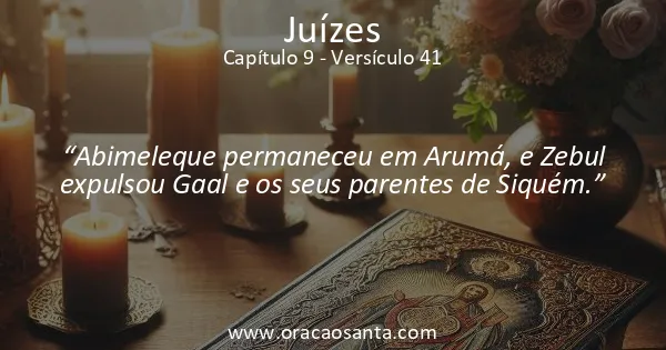 Juízes 9:41