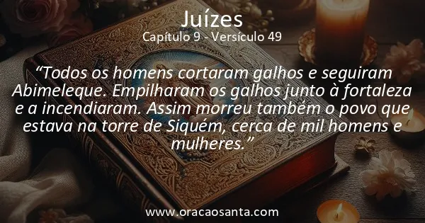 Juízes 9:49
