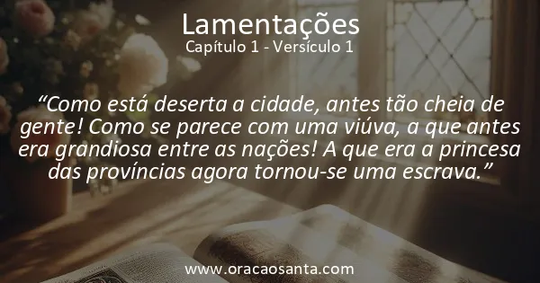 Lamentações 1:1