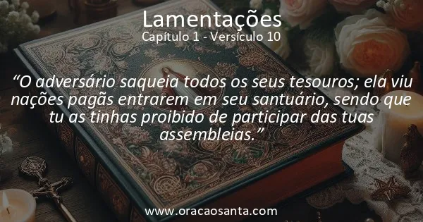 Lamentações 1:10