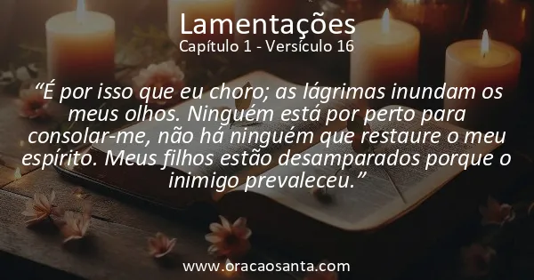 Lamentações 1:16