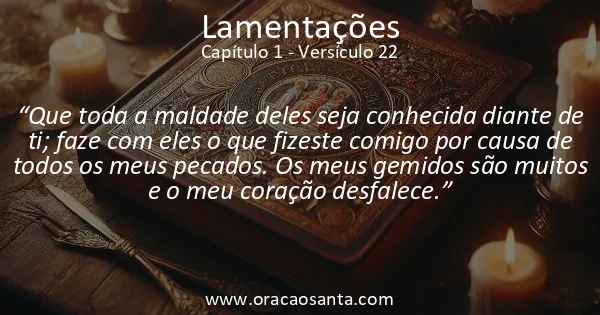 Lamentações 1:22