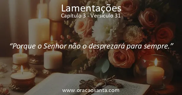 Lamentações 3:31