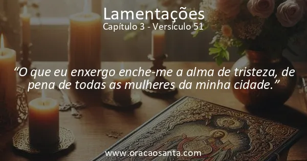 Lamentações 3:51