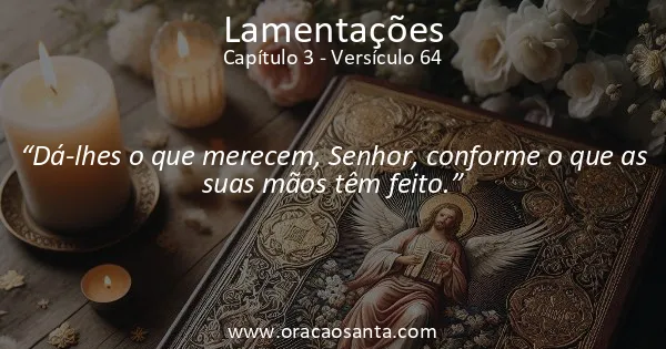 Lamentações 3:64