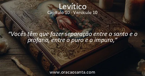 Levítico 10:10