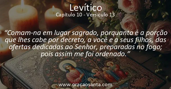 Levítico 10:13