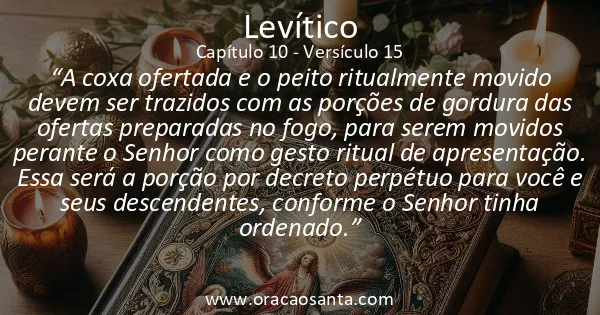 Levítico 10:15
