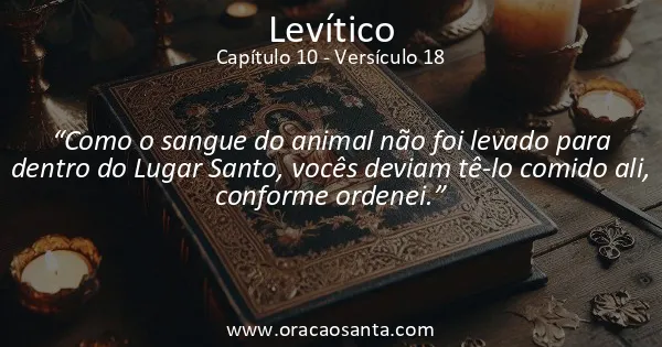 Levítico 10:18