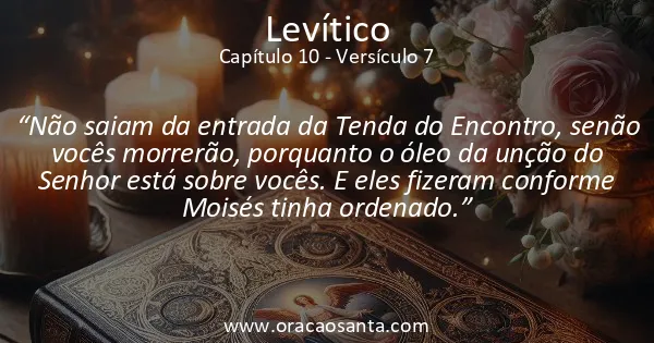 Levítico 10:7