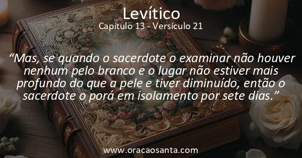 Levítico 13:21