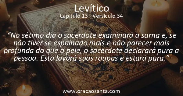 Levítico 13:34