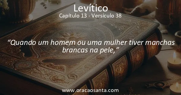 Levítico 13:38