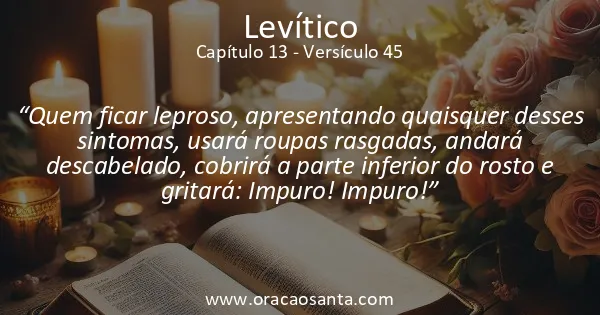 Levítico 13:45