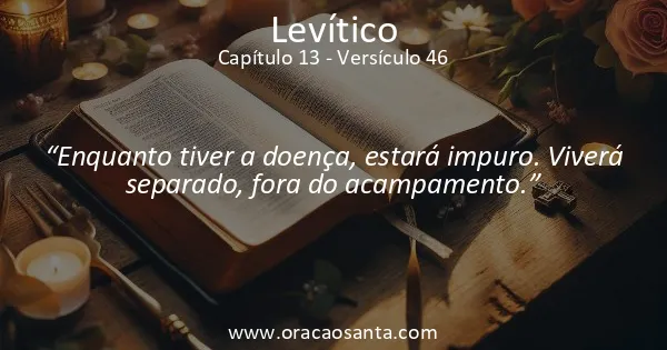 Levítico 13:46