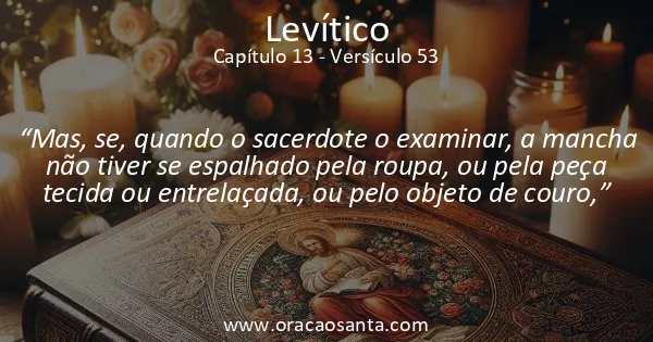 Levítico 13:53