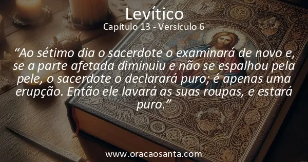 Levítico 13:6
