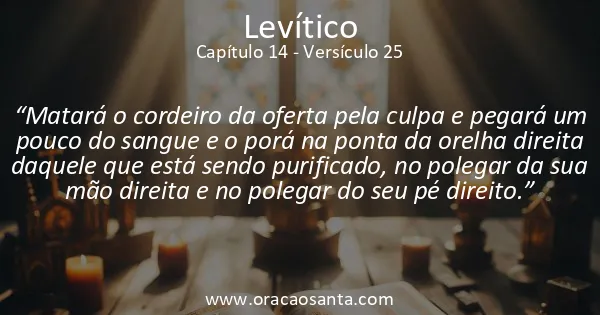 Levítico 14:25
