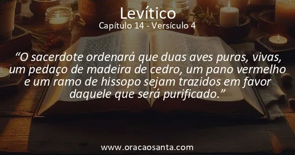 Levítico 14:4