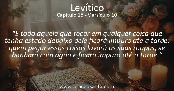 Levítico 15:10