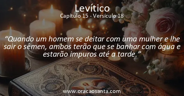 Levítico 15:18