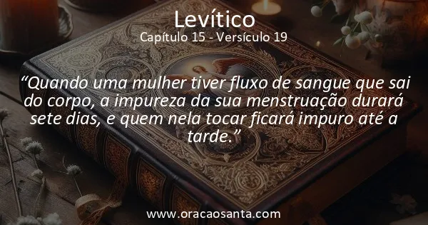 Levítico 15:19