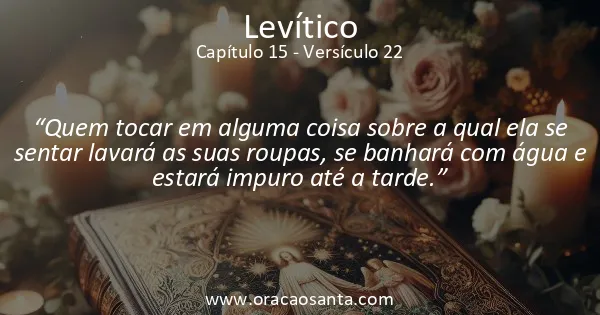 Levítico 15:22