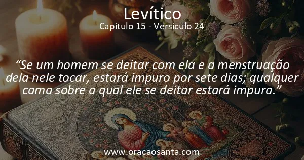 Levítico 15:24