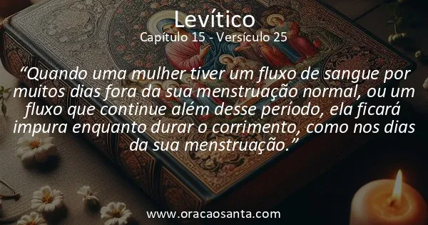 Levítico 15:25