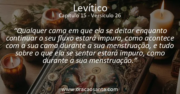 Levítico 15:26