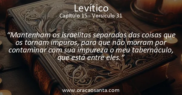 Levítico 15:31