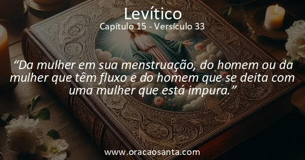 Levítico 15:33