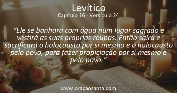 Levítico 16:24