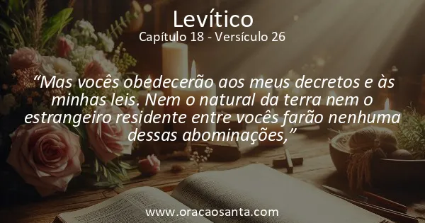 Levítico 18:26
