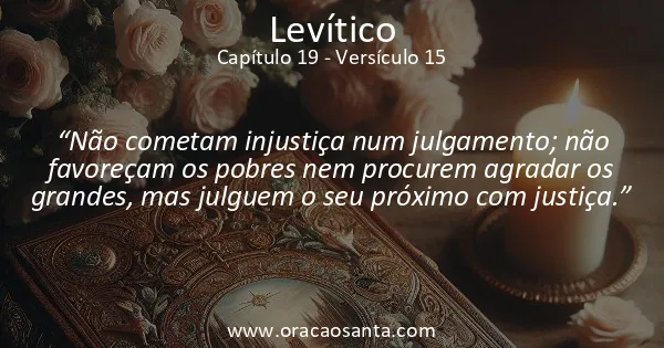 Levítico 19:15