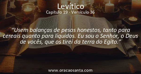 Levítico 19:36