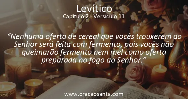 Levítico 2:11