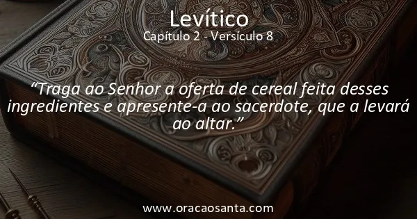 Levítico 2:8