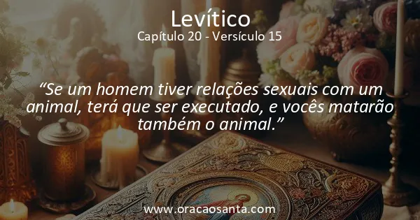 Levítico 20:15