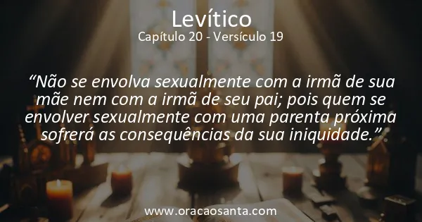Levítico 20:19