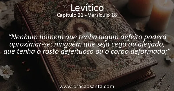 Levítico 21:18