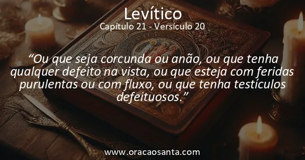 Levítico 21:20