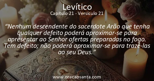 Levítico 21:21