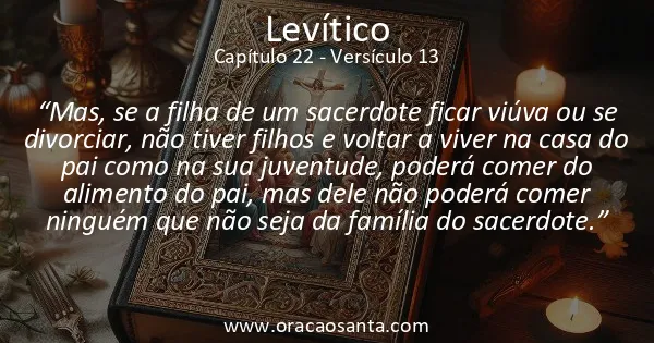 Levítico 22:13